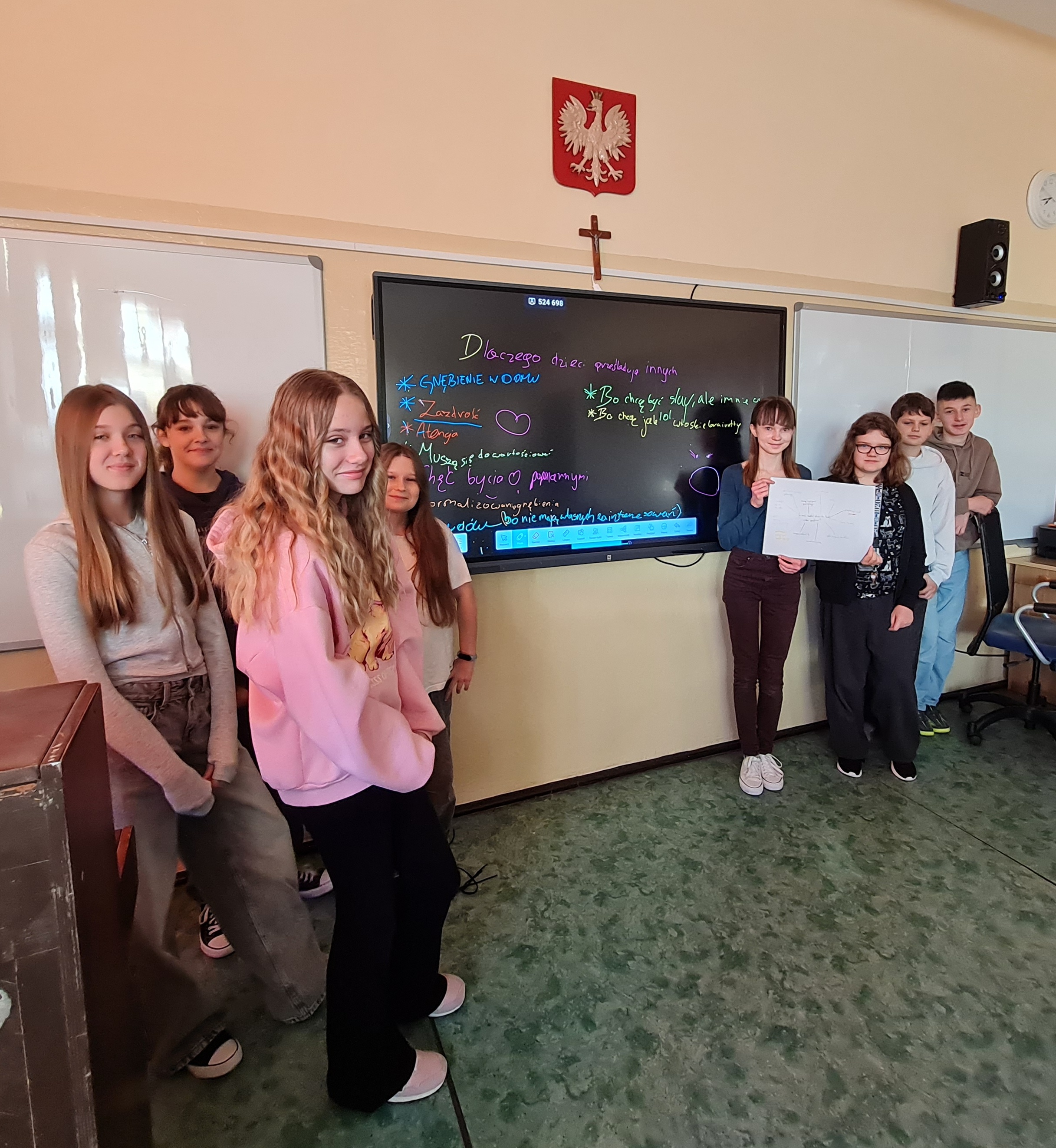 Dzieci tworzą listę jak radzić sobie z przemocą Dzieci tworzą listę jak radzić sobie z przemocą